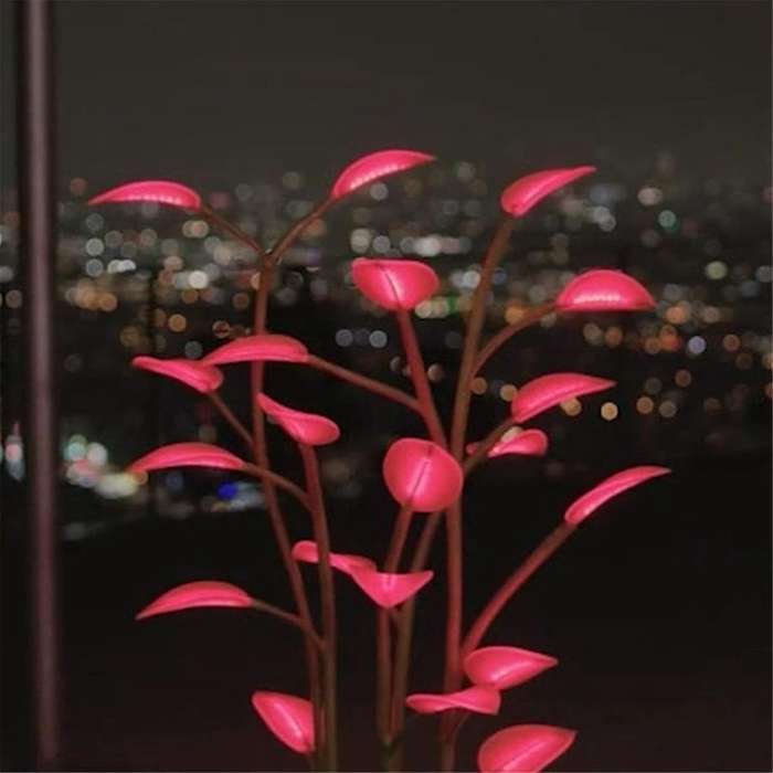 Magical Glowing Potted Plant Indoor Plant Led 3 Color-changing Artificial Plants Bonsai Light Artifi