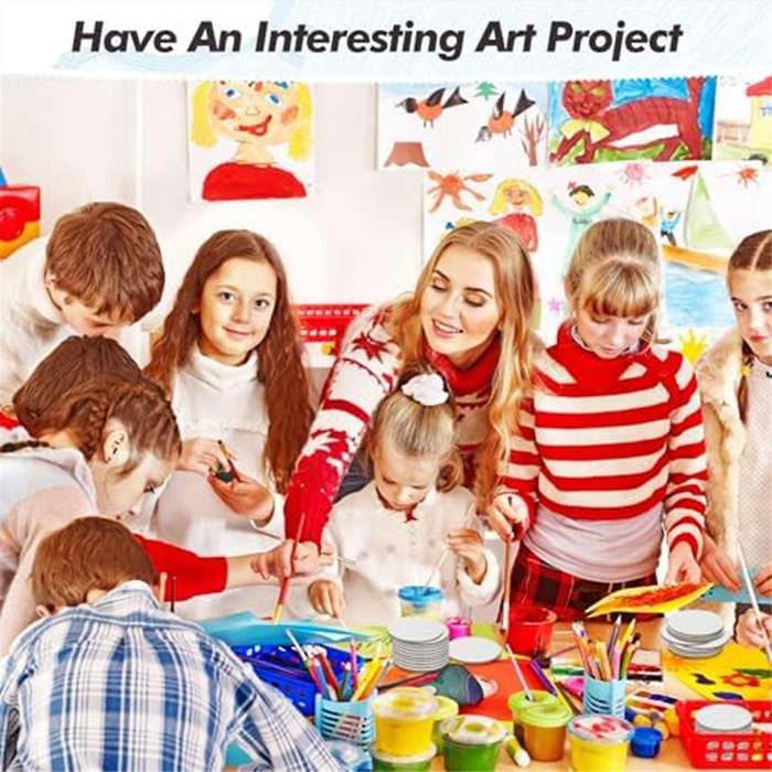 Magnetic Painting Canvas Panel for Painting Magnetic Tile Art Refrigerator Storage Cabinet Art Paint