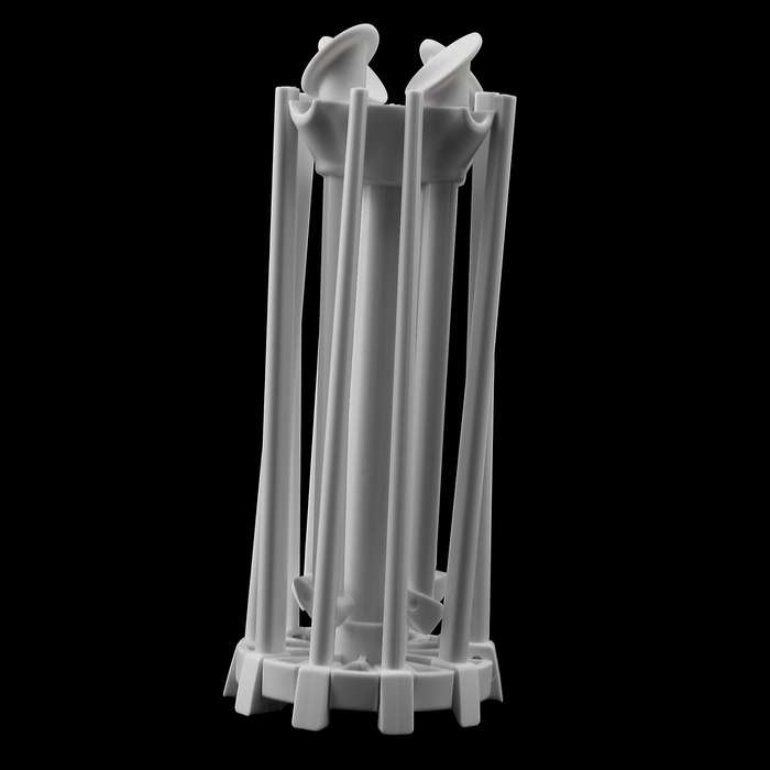 Pasta Drying Rack with 10 Bar Handles,pasta Drying Rack Folding,white