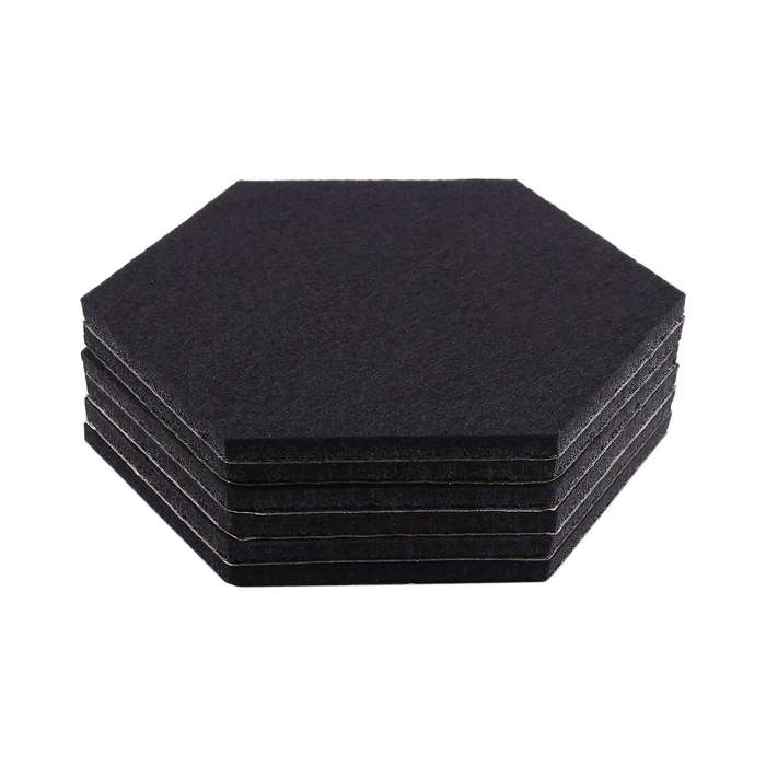 6 Pack Felt Memo Board Decorative Notice Board,(20 X 17 Cm)