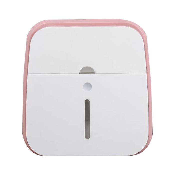 Toilet Tissue Box Paper Rack Wall-mounted Perforation Waterproof B