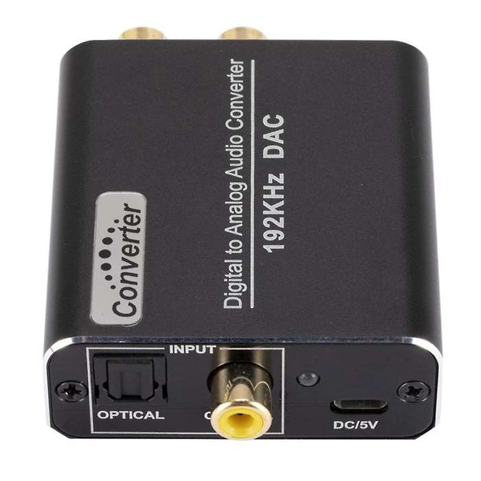 Digital to Analog Audio Converter,with Optical and Usb Cable