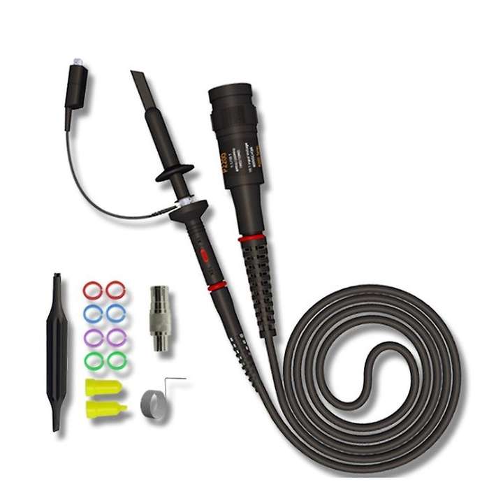 1pcs Dc-200mhz Oscilloscope Probe X1/x10 P2200 Bnc Test Lead Kit