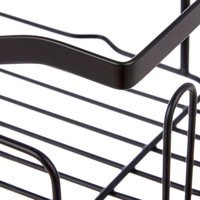 Everett Metal Over The Side Bathtub Caddy Basket for Master, A