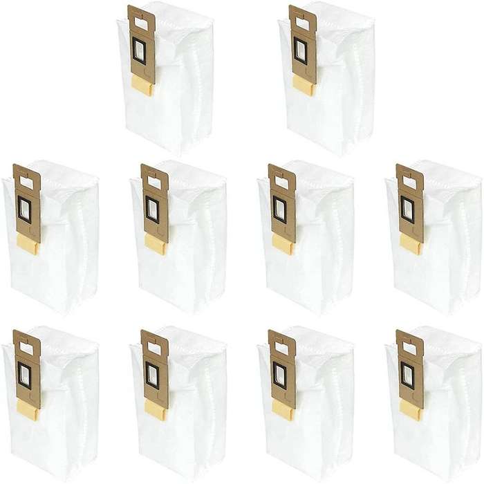 10pcs Dust Bag for Parts Of Roborock T7s T7splus Sweeping Robot(us)