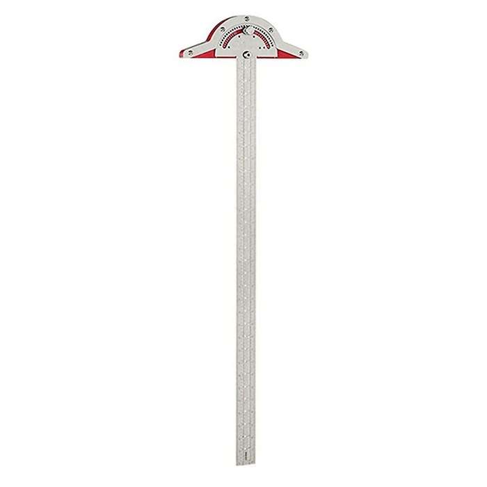 T-type Woodworkers Edge Rule Measuring Marking Scriber Gauge-20inch
