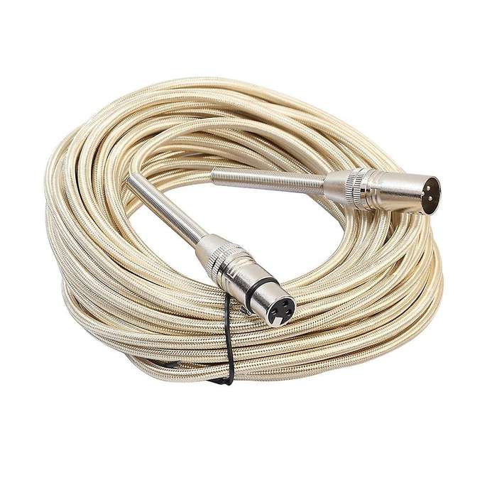 Xlr Cable 16.4ft Braided Xlr Male to Female,for Speakers Microphones