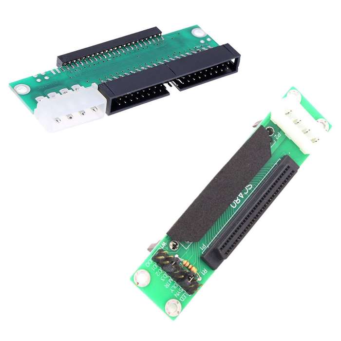 Scsi Sca 80pin to 68pin Female Ultra Scsi Ii/iii Lvd-se Adapter