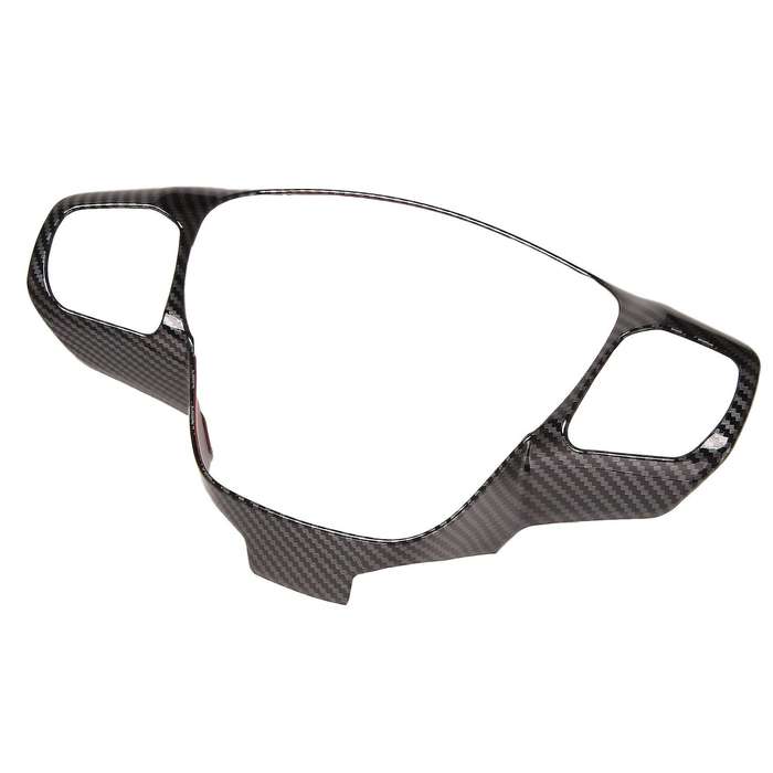 Car Steering Wheel Cover Trim for Ford Escape 2020-2021 Carbon Fiber