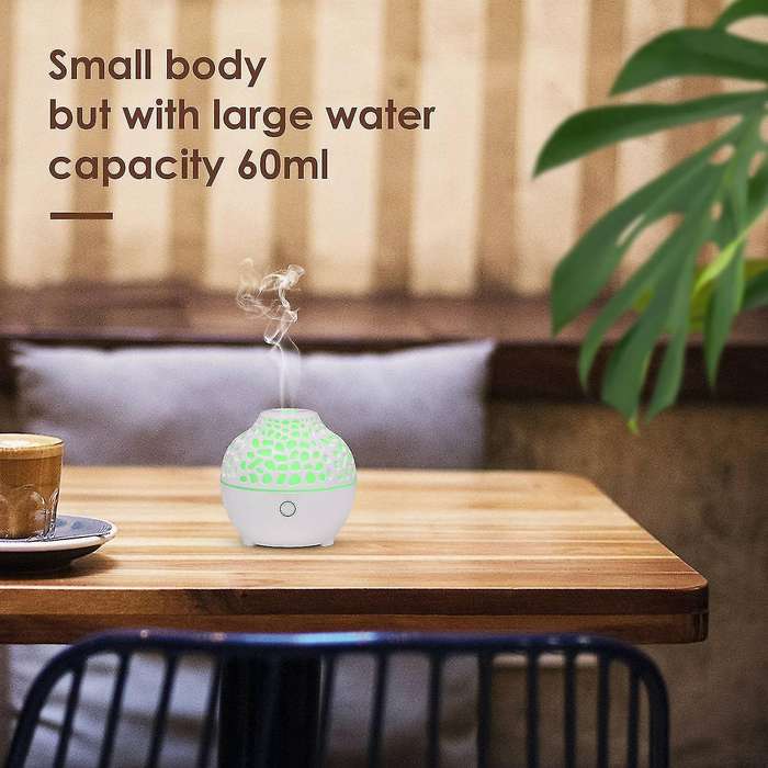 Aromatherapy Diffuser Air Humidifier Oil Diffuser (white)