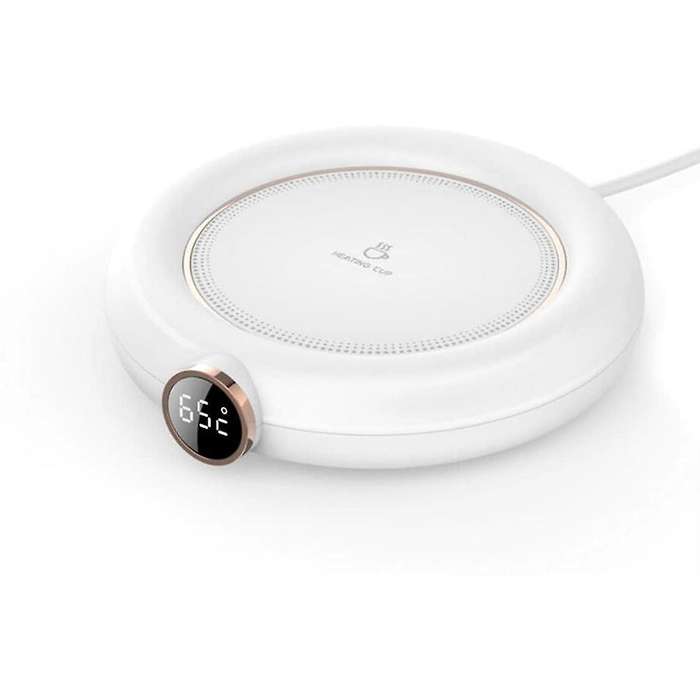 Smart Mug Warmer for Tea Warming, Candle Warmer Mug Heater White