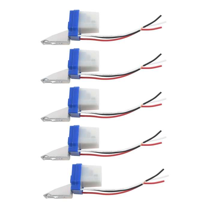5x Ac Dc 12v 10a Automatic Switch Light Sensor Twilight Switch
