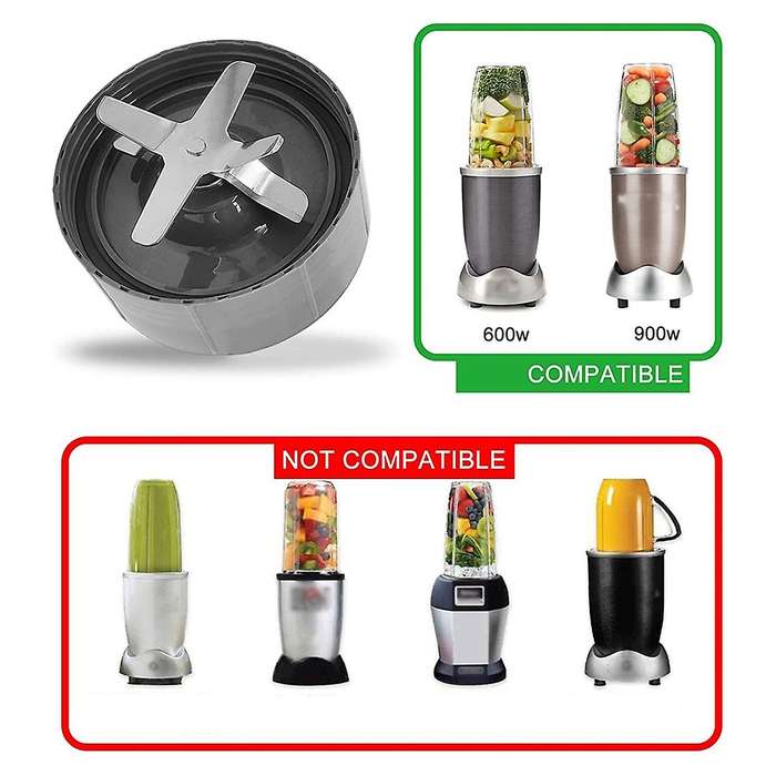 Blade Part for Nutribullet Pro 900w Blender - Include 6 Fins Blade