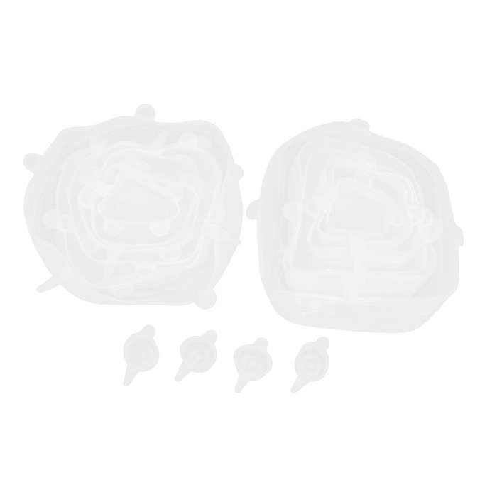 Silicone Stretch Lids 16 Airtight for Food Fresh Keeping, Reusable