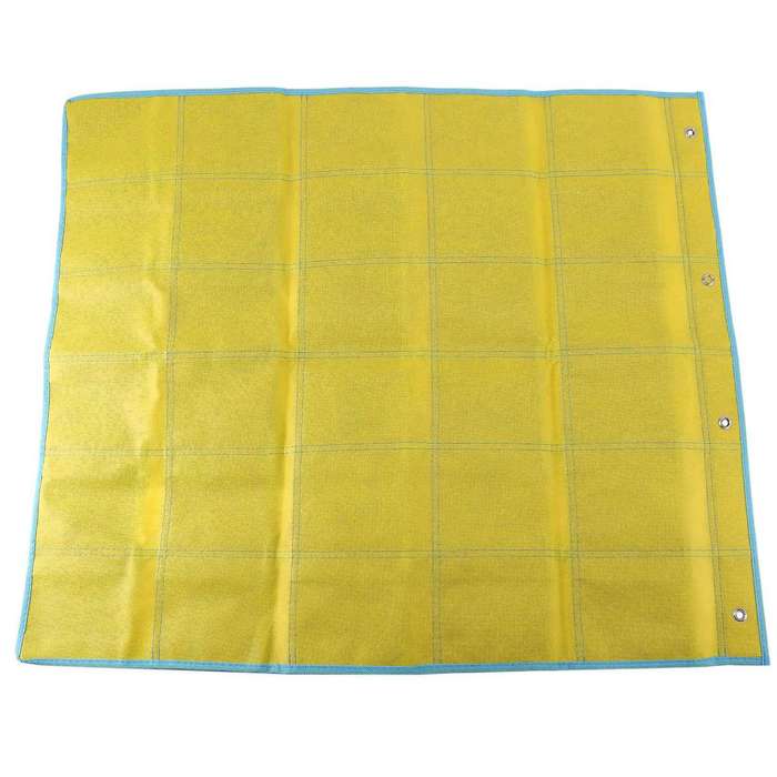 Numbered Pocket Chart Classroom for Phones (30 Pockets, Blue Pockets)