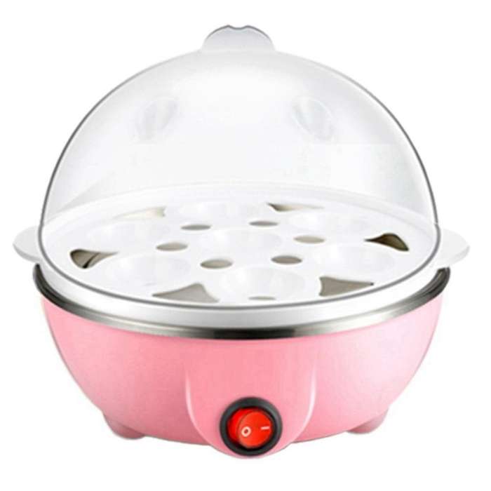 Electric Boiled Egg Cooker Boiler Maker Rapid Heating,pink Eu Plug