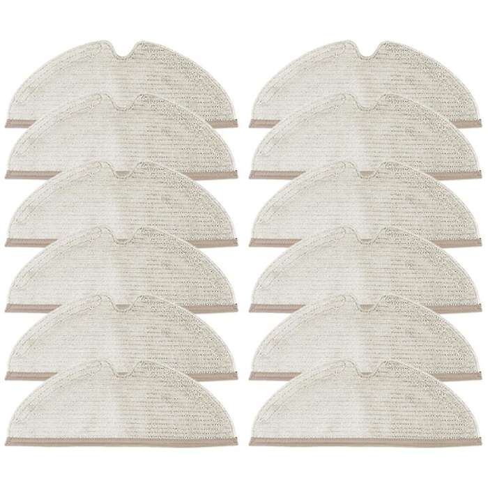 12pcs Mop Cloths for Xiaomi Roborock S5 Max S6 Pure S6 Maxv S5 Vacuum