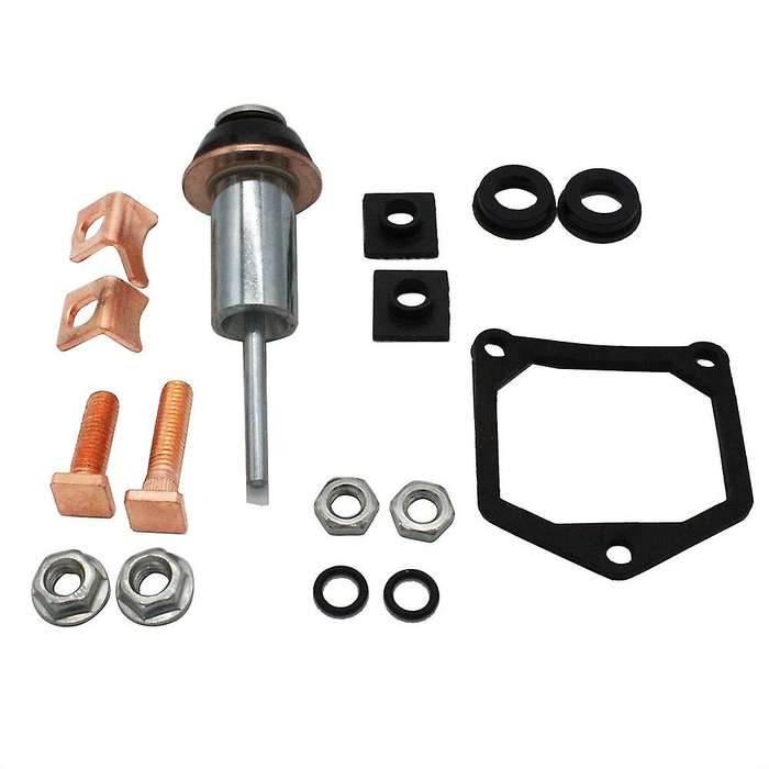 Universal Starter Solenoid Repair Rebuild Kit Plunger Contacts Set