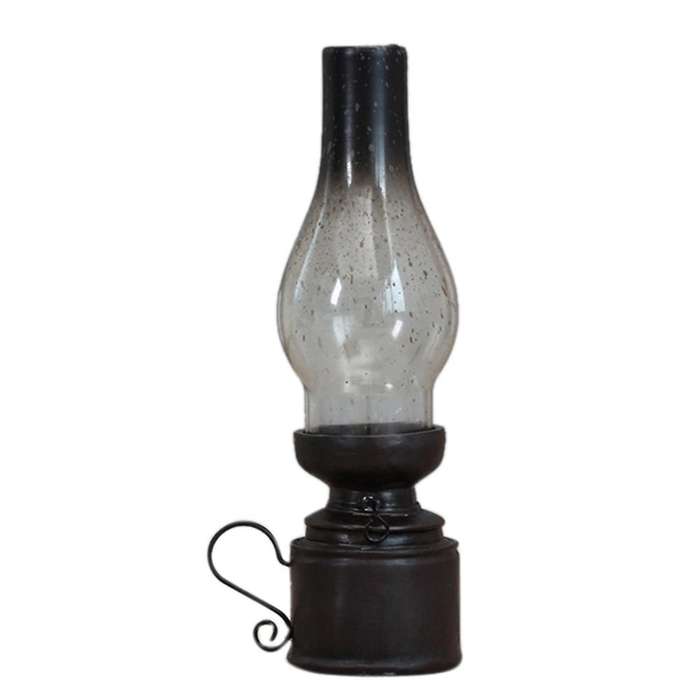 Creative Resin Crafts Nostalgic Lamp Candle Holder Decoration,b