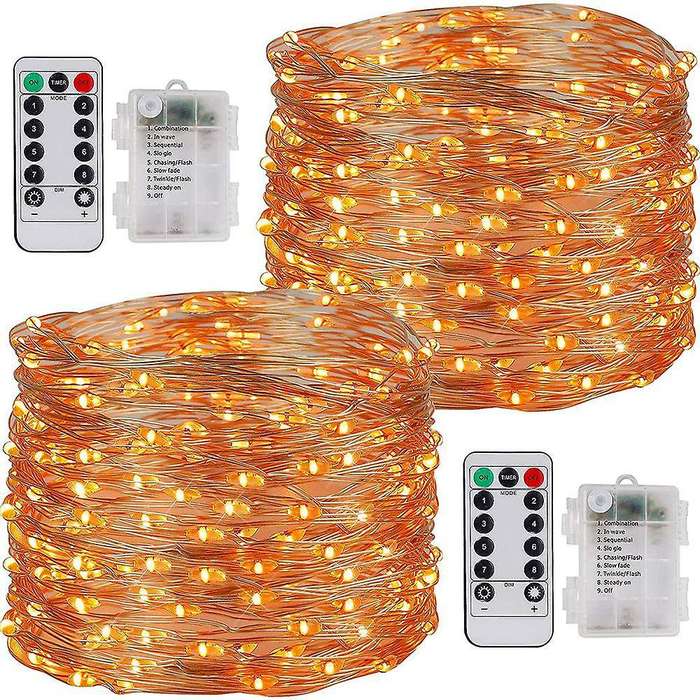 Fairy String Lights 10m 100 Led Remote Control Timer String Lights