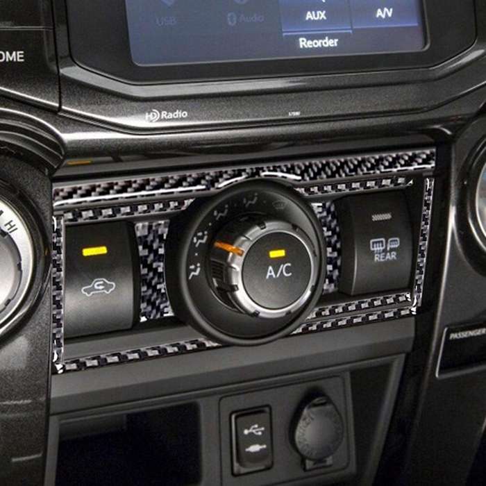 Car Air Conditioning Switch Panel Sticker Decal for 4runner 2010-2020