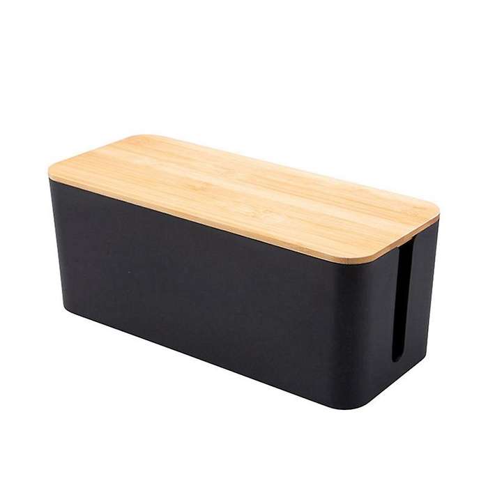 Cable Storage Box Power Socket Organizer Cable Tidy Storage Box-e