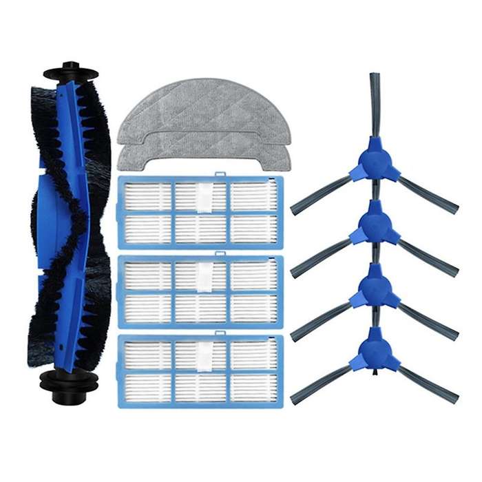 Replacement Main Brush Side Brush Mop Cloth Hepa Filter