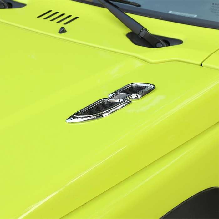 Car Hood Fender Decoration Cover Air Flow Vent Trim Stickers