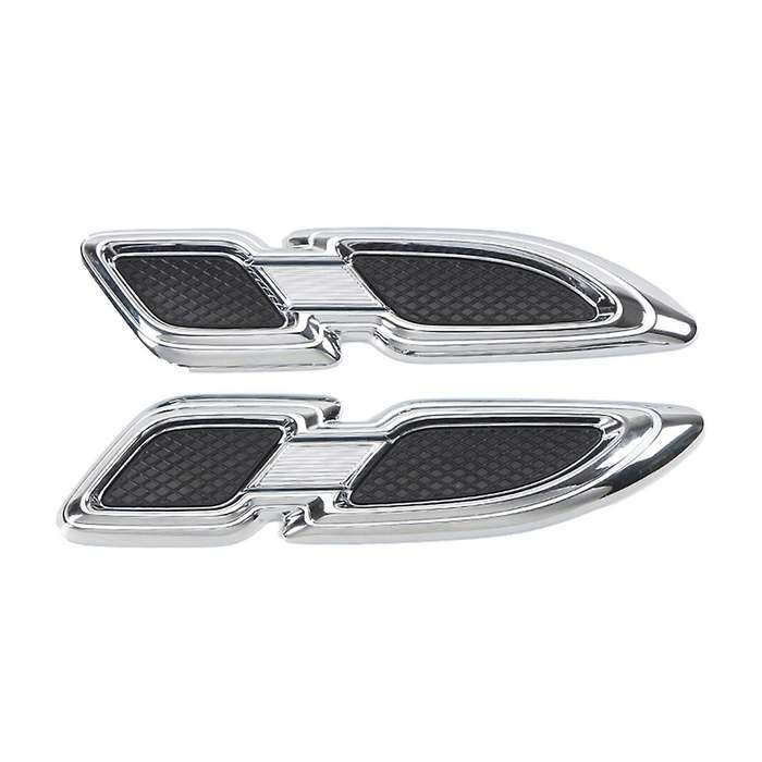Car Hood Fender Decoration Cover Air Flow Vent Trim Stickers