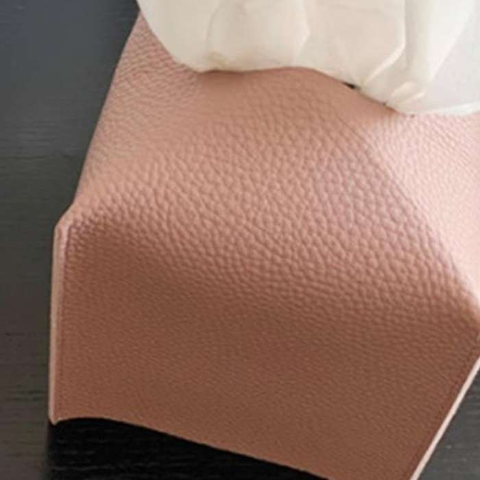 2pcs Tissue Box Pu Leather Tissue Box Holder, for Bath Vanity (blue)