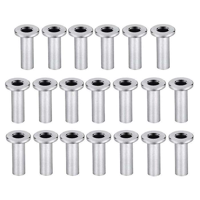 20 Pcs Protector Sleeves for 1/8inch 5/32inch 3/16inch Cable Railing