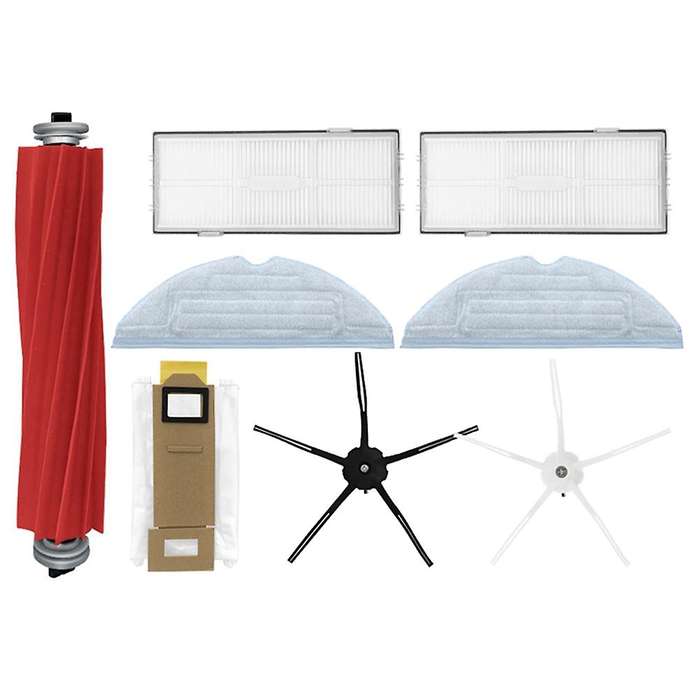 Main Brush Mops Cloths Side Brush Hepa Filters Dust Bags Spare Parts