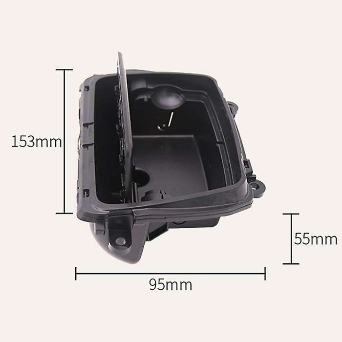 Black Plastic Center Console Ashtray Assembly Box for Bmw 5 Series