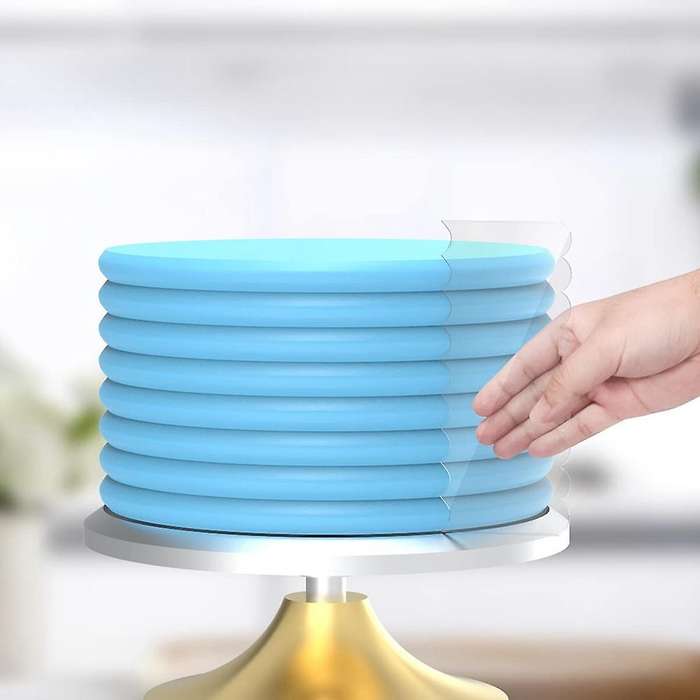8pcs Cream Scraper Smoother Teeth Edge Pastry Tools Diy Decorating