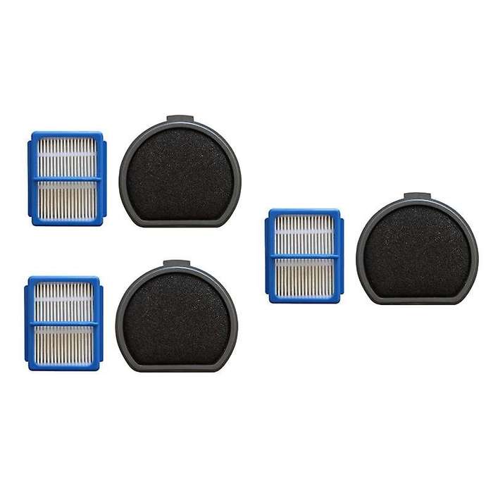 6pcs for Aeg Askqx9/qx9-1-50ib Vacuum Cleaner Hepa Filter