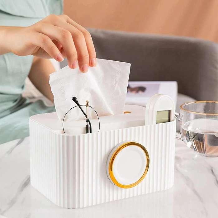 Fashion Tissue Box Innovative Hips Multi-color for Sundries Phone -2