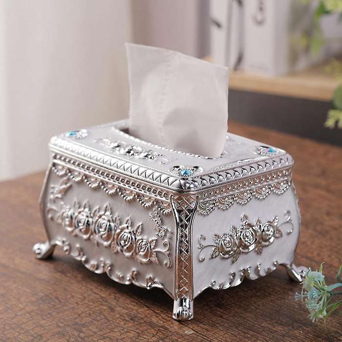 Creative Modern European Ornate Tissue Box Cover, Luxury Noble(c)