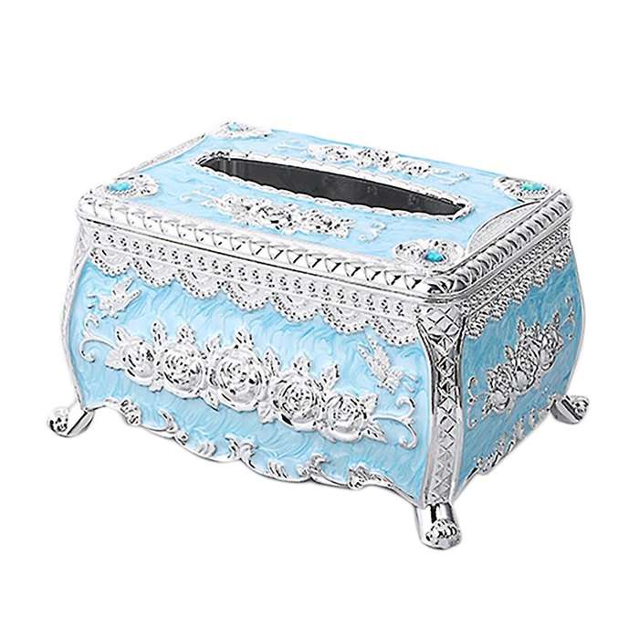 Creative Modern European Ornate Tissue Box Cover, Luxury Noble(c)