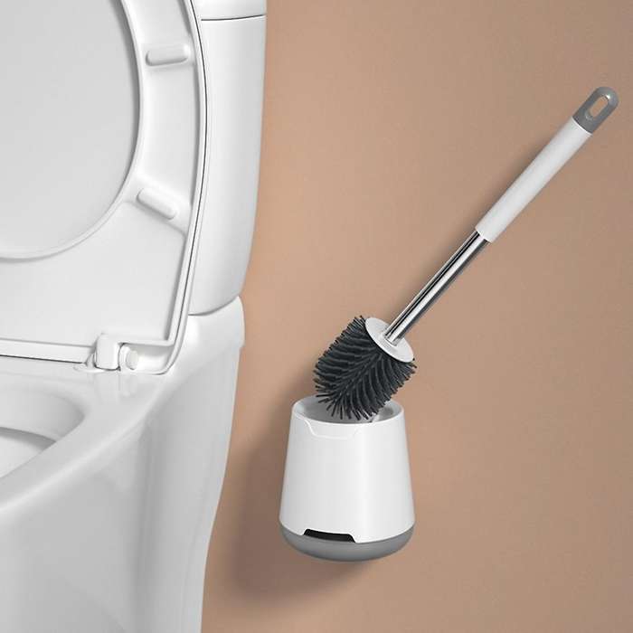 Toilet Brush, for Bathroom,plastic Bristles Brushes for Deep Cleaning
