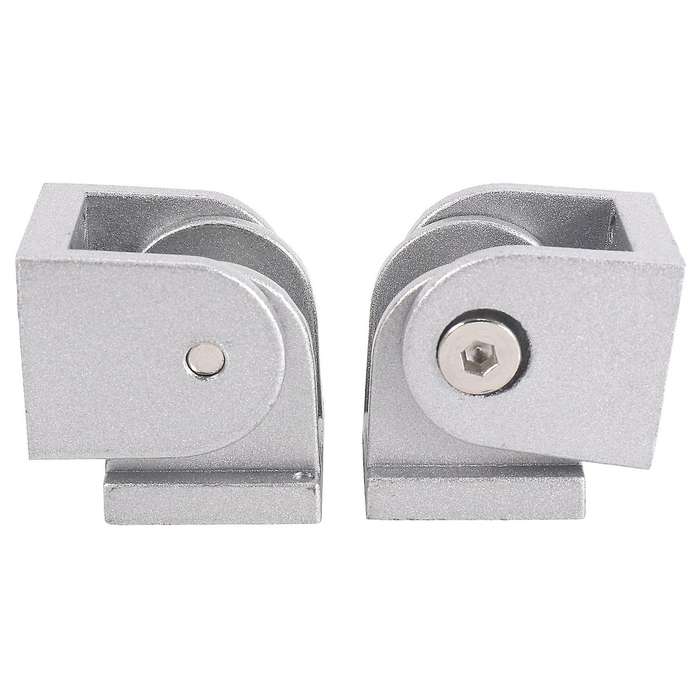 2pcs Aluminum Alloy Pivot Joint for Aluminum Extrusion 2020 Series