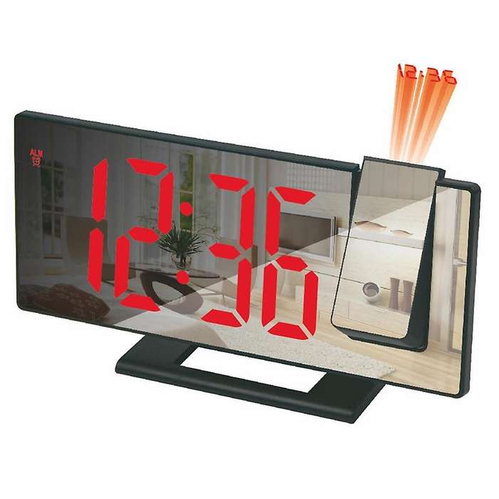Led Digital Smart Alarm Clock Watch Table Electronic Desktop Clocks C