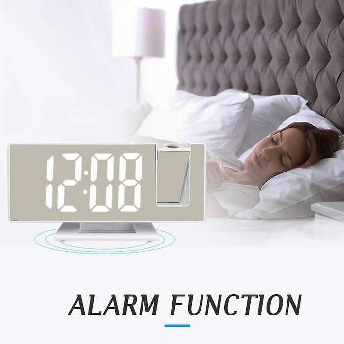 Led Digital Smart Alarm Clock Watch Table Electronic Desktop Clocks C