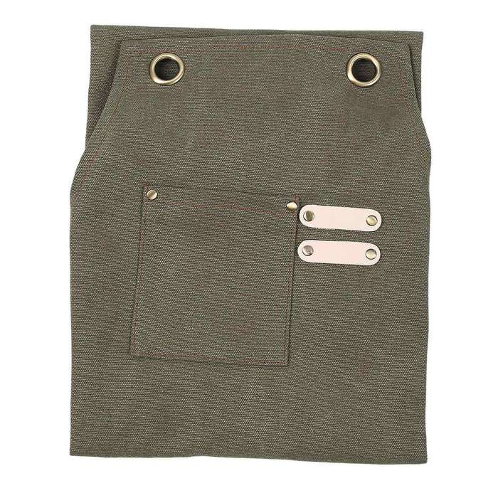 Denim Canvas Painting/hairdressing/barista Restaurant Apron Green