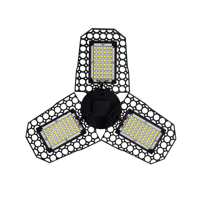 Led Garage Lamp 80w Deformable Light for Workshop Lamp(cold White)