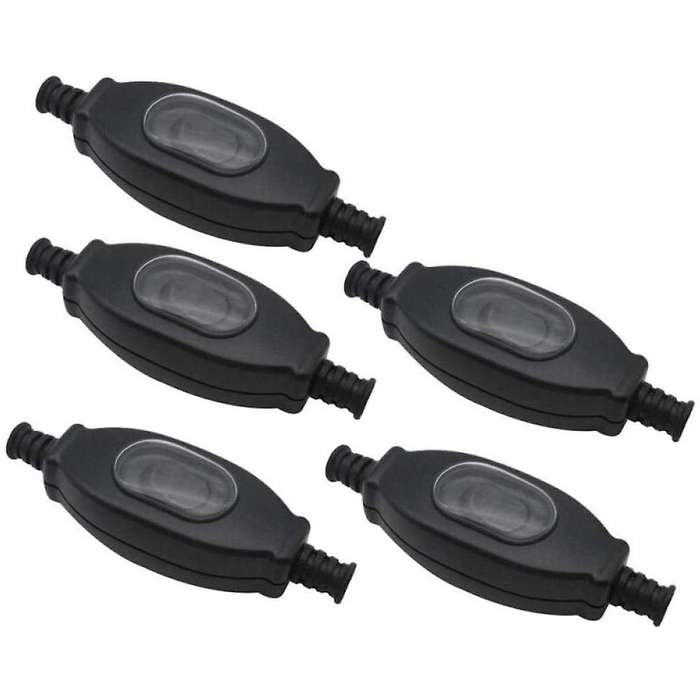 5pcs 204 Ip65 Waterproof Switch Dust-proof Line Switch Rainproof