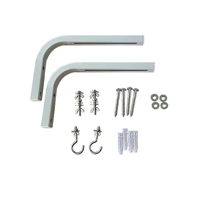 Projector Curtain Hook Projection Screen Wall Mount L-shaped Hook