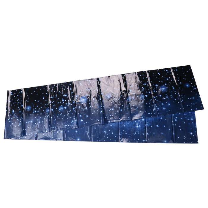 3pcs Space Starry Night Decorations Galaxy Table Cover for Home