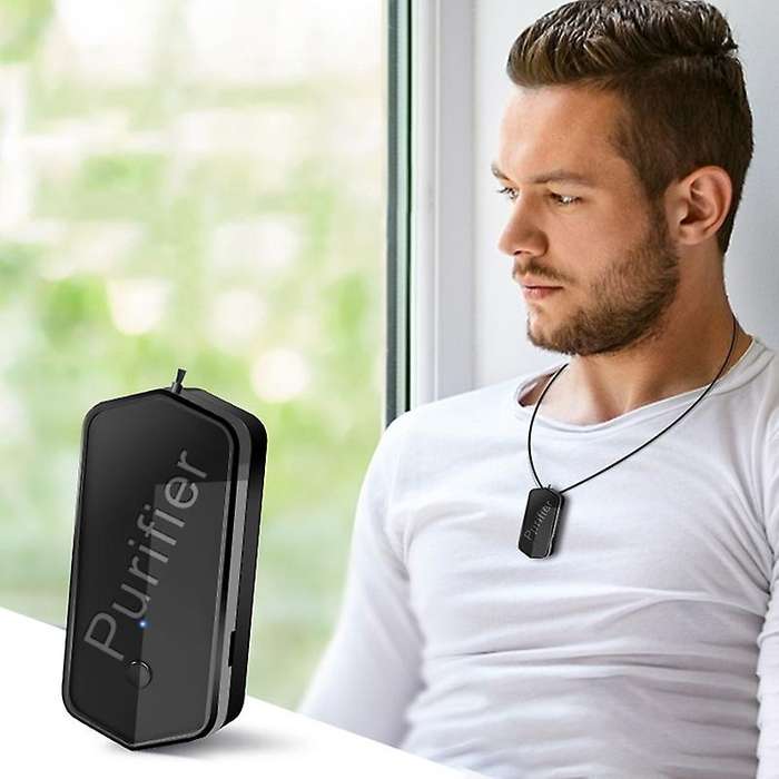 Air Purifier Necklace Air Freshener 100 Million Negative Ions Pink