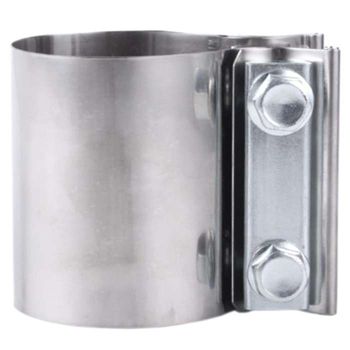Car Modified 2.5 Inch 63mm Exhaust Pipe Clamp Tail Throat Hoop