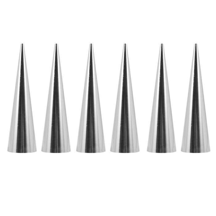 Cream Horn Molds Set Cone Tubular Cream Horn Moulds Baking Mold 24pcs